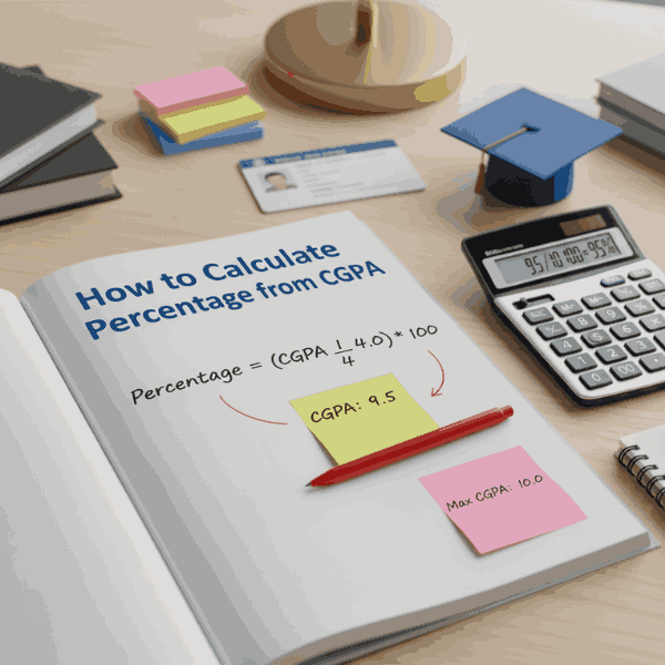How to Calculate Percentage from CGPA (Official Method)